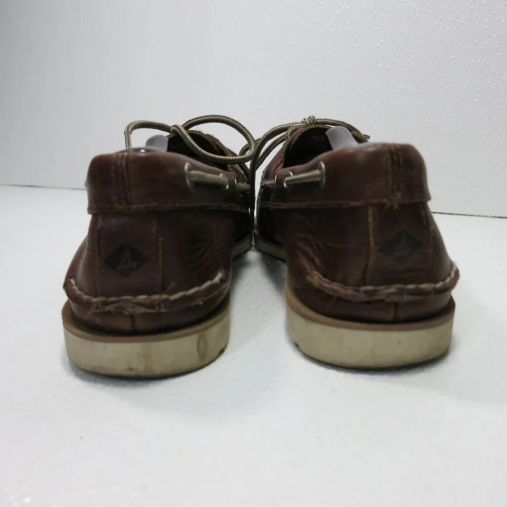 Sperry Top-Sider Nubuck Leather Boat Deck Shoes Men's Footwear Shoe's 10 M